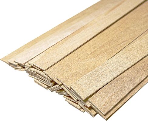 50pcs Wood Wicks for Candles Making. Thickened Wood Candle Wicks, 5.1 X 0.5 X 0.04 Inch Naturally Smokeless Wooden Candle Wicks. in Kuwait