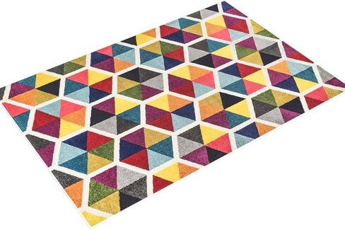 nuLOOM Maris Colorful Geometric Tiles Area Rug, 3x5, Multi in Saudi Arabia