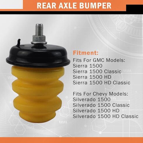 Front Lower Suspension Control Arm Bumper Stops Compatible with Cadillac Escalade Avalanche Suburban Tahoe Silverado Sierra 1500/2500/3500 HD Yukon XL 1995-2013 in Saudi Arabia