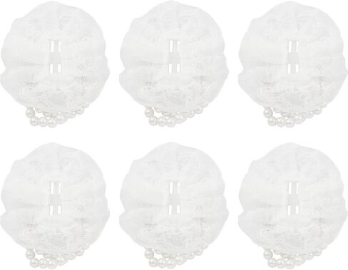 XGNG 10PCS White DIY Flower Hand Corsages Stretch Wristlets Band Bracelet Elastic Pearl Wrist Corsage Bands Wedding Wrist Corsages for Wedding Prom Bride Handmade Corsage in Saudi Arabia