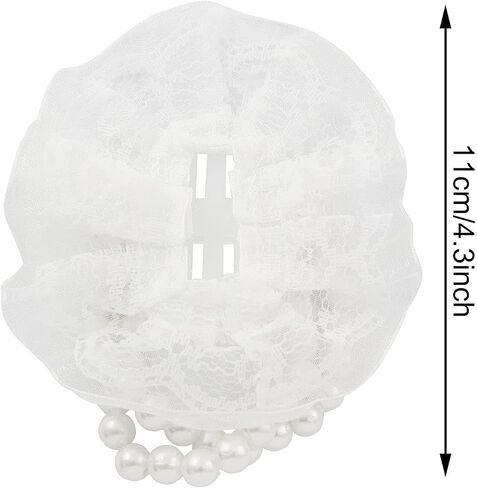 XGNG 10PCS White DIY Flower Hand Corsages Stretch Wristlets Band Bracelet Elastic Pearl Wrist Corsage Bands Wedding Wrist Corsages for Wedding Prom Bride Handmade Corsage in Saudi Arabia