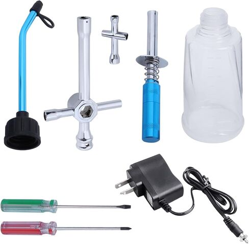 مجموعة أدوات نيترو للمبتدئين، أدوات شاحن الشاعل، مجموعة زجاجات الوقود لسيارة 1/10 1/8 HSP Redcat Nitro RC in Kuwait