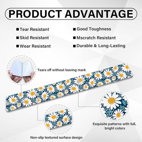 Painting Roses Door Sill Protectors, Front/Rear Absorbent Rubber Car Door Sill Protector Door Entry Guard Door Sill Protector 23.6 X 2.76 in Fit for Car SUV Truck Universal - 4Pcs in Saudi Arabia