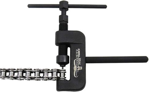 Pit Posse PP309 Chain Breaker and Riveting Tool - 16-Piece Motorcycle Chain Cutter Tool Kit - User-Friendly & Practical - Premium Quality Sturdy Design - Includes Carrying Case in Kuwait