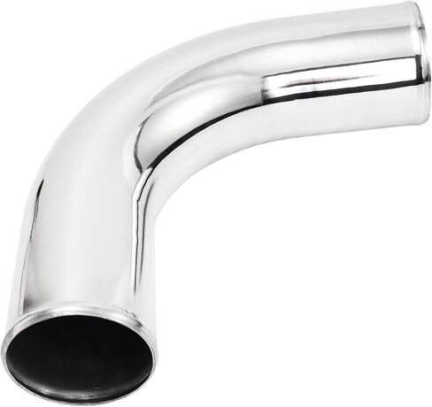 PHILTOP Turbo Intercooler Piping 4" inch Universal Aluminum Turbo Intercooler Pipe Piping Kit + Hose + Clamp US in Saudi Arabia