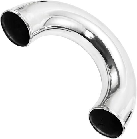 PHILTOP Turbo Intercooler Piping 4" inch Universal Aluminum Turbo Intercooler Pipe Piping Kit + Hose + Clamp US in Saudi Arabia