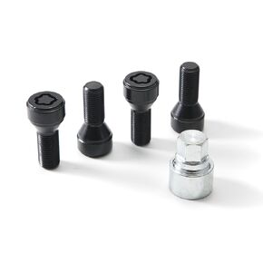 36136792851 Lockable Wheel Bolt Rim Locks M14 X 1.25 Compatible with BMW 228i 328d 328i 335i 428i 435i 528i 535d 535i 650i X1 X2 X3 X4 X5 X6 X7 Z4 M2 M3 M4