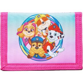 محفظة Paw Patrol للأطفال باللون الوردي ثلاثية الطي - "وقت اللعب"، وردي، مقاس واحد in Kuwait