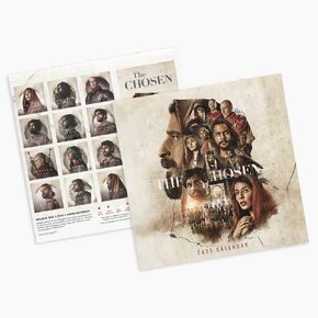 The Chosen 2025 Wall Calendar - Inspirational Reflections - Limited Edition Christian Wall Art Calendar, Fans of The Chosen