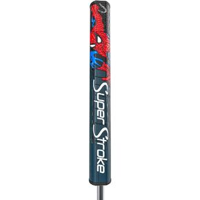 SuperStroke Tour 2.0 Putter Grip, Marvel Iron Man | Improves Feedback and Tackiness | Reduces Taper to Minimize Grip Pressure | Polyurethane Outer Layer