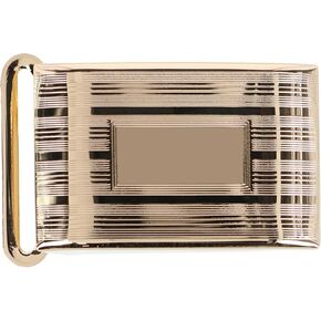 Trafalgar 25mm Engine Turned Engraved Buckle with Small Loop