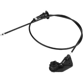 Hood Release Cable, Bonnet Hood Release Cable Wire Fitment for E39 525i 530i 51238176595
