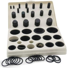 Baduseal O Ring Kit Komatsu Excavator Tools 340 Piece Rubber O Ring Assortment Kit - 33SAE Sizes Hydraulic O Rings O Ring Set