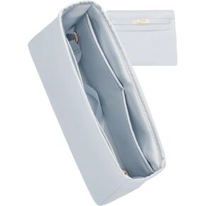 Silk Purse Organizer for Kelly Danse,Insert Bag in Bag,Luxury Handbag Tote Lining Bag Shapers(Danse22,Champagne)