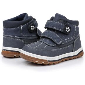 Kids Toddler Boots Boys Girls Fall Water-Resistant Strap Outdoor Ankle Boots(Toddler/Little Kid)