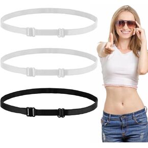 Crop Tuck Bands, Crop Adjustable Band Shirt Tuck Band Elastic Shirt Cropping Band Crop Top Band Tucking Belt for Women