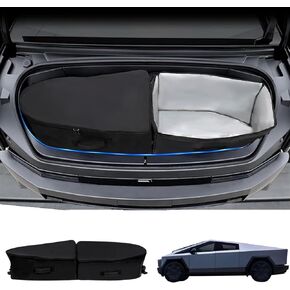Front Frunk Insulation Cooler Storage Bag for Cybertruck 2023-2024,Front Leakproof Waterproof Oxford Insulation Cooler Organizer for Cybertruck Accessories