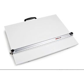 Martin 20" x 26" Pro-Draft Parallel Straightedge Drawing Board, White Melamine, 1 Each (U-PEB2026B)