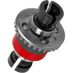 RC 30T 0.8Mod V2 جزء الترقيات التفاضلية المعدنية الفولاذية المُجمَّعة لسيارة 1/18 جرانيت، تايفون، موهافي جروم ميجا 380 آر سي. الترس الرئيسي والحالة التفاضلية تقفز لأعلى، ARA311177V2، أزرق داكن (قطعة واحدة)