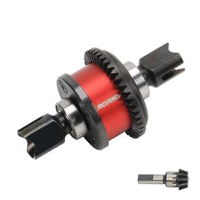 RCAWD F/R Diff Set, GP4 5mm 10K for Arrma 1/7 1/8 6s Fireteam Karton Mojave Outcast Notorious Talion Exb ARA310990 Hopups Upgrade Parts(Red)