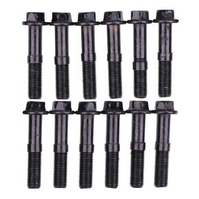 BLUESUNSOLAR 12PCS Connecting Rod Bolt 6508504AA 06508504AA Replacement for Chrysler 300 Sebring Replacement for Dodge Charger Avenger Magnum Replacement for Jeep Grand Cherokee (12 PCS)