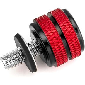 Two-color Seat Bolt Mount Screw 1/4 Inch-20 Thread Compatible with Harley Touring Sportster Dyna Softail Street Trike 1986-2024 models