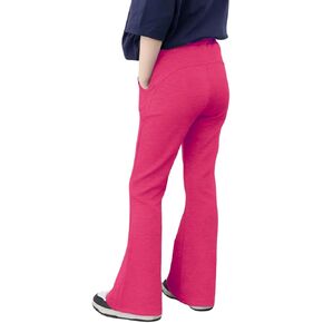WELAKEN Girls Flare Sweatpants Elastic Waist Bootcut Casual Jogger Pants with Pockets