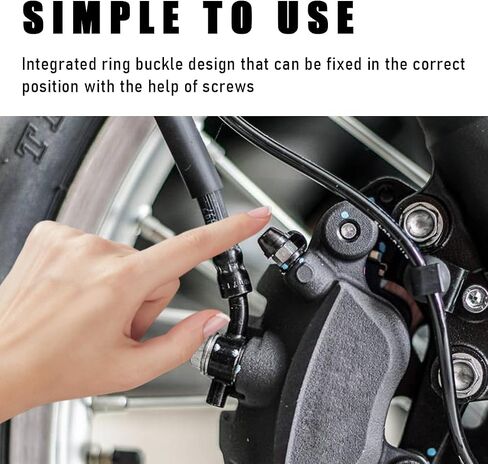 8 PCS Brake Bleed Nipple Cap, Automotive Rubber Brake Bleed Screw Cap Replacement, Universal Brake Bleed Nipple Dust Cover for Cars Motorcycles Bicycles, Car Accessories in Saudi Arabia