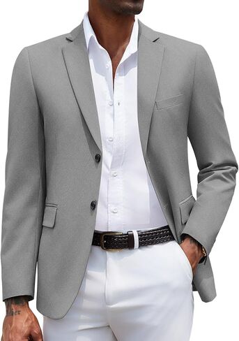 COOFANDY Mens Casual Sport Coats Blazers Two Button Formal Lightweight Suit Jacket in Saudi Arabia