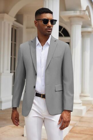 COOFANDY Mens Casual Sport Coats Blazers Two Button Formal Lightweight Suit Jacket in Saudi Arabia