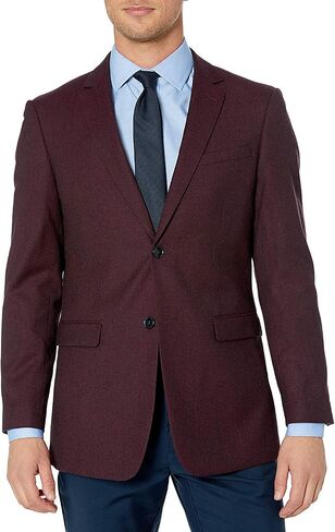 Adam Baker Men's Single Breasted Ultra Slim Fit Wool Blazer/Sport Coat - Many Styles and Colors in Kuwait