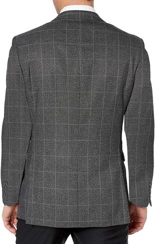 Adam Baker Men's Single Breasted Ultra Slim Fit Wool Blazer/Sport Coat - Many Styles and Colors in Kuwait