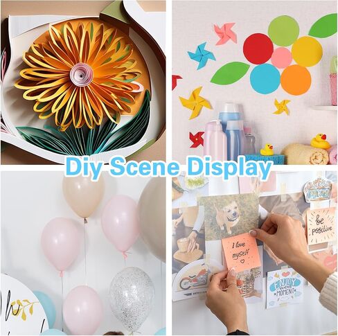 300 Pcs Double Sided Adhesive Dot, 20mm Double Sided Dot Stickers Balloon Tape Round Dot Stickers for Balloons Double Sided Clear Tape Dot Stickers for Wall Hanging Party Decoration (20mm/0.79 in) in Saudi Arabia