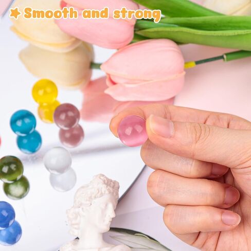 MCPINKY 10PCS Marbles Bulk for Kids, 0.63" Cat Eye Marbles Colored Marbles Bulk in Tinplate Box for Kids Marble Run Marble Games in Kuwait