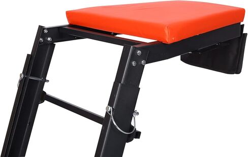 Adjustable Top Automotive Engine Creeper, 400 Lbs Capacity, Adjustable Height Foldable Automotive Creeper for Home Garage, Workshop Repair Maintenance black in Kuwait