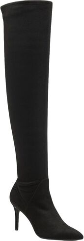Jessica Simpson Womens Abrine Pull On Over-The-Knee Boots Black 7.5 Medium (B,M) in Saudi Arabia