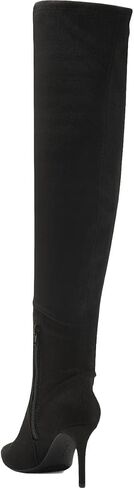 Jessica Simpson Womens Abrine Pull On Over-The-Knee Boots Black 7.5 Medium (B,M) in Saudi Arabia