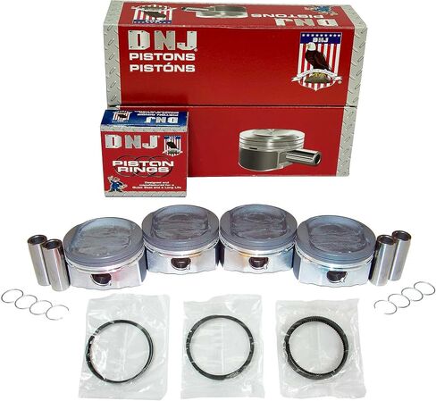 DNJ PRK932 Piston and Ring Kit For 2006-2015 Pontiac Scion Toyota Camry Corolla Matrix RAV4 Solara tC Vibe xB 2.4L L4 DOHC 16V Naturally Aspirated 2AZ-FE in Saudi Arabia
