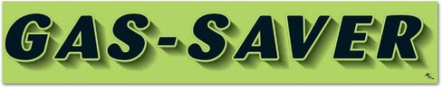 Vinyl Highlights Windshield Slogans Window Stickers (Black Text On Fluorescent Green) (14-1/2" x 2-3/4") (12 per Pack) (PER Month) in Kuwait