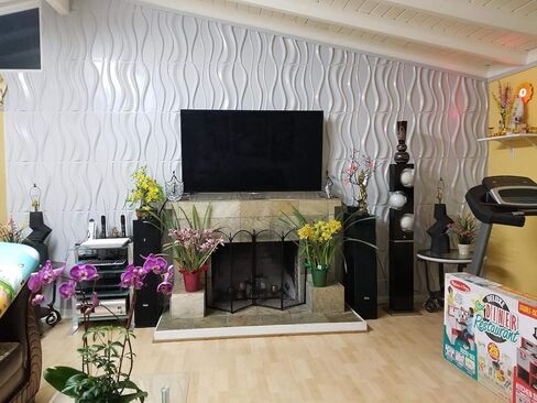 Art3d Decorative 3D Wavy Wall Panel Design Pack of 12 Tiles 32 Sq.Ft (Plant Fiber) in Saudi Arabia