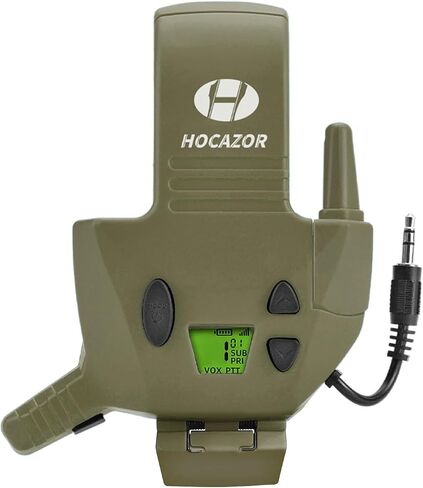 2 Pack W01 Walkie Talkies Compatible with Walker's Razor Slim Electronic Ear Muffs, Outdoors Hunting Shooting Construction Sites Work Shop in Saudi Arabia