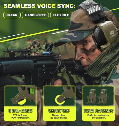 2 Pack W01 Walkie Talkies Compatible with Walker's Razor Slim Electronic Ear Muffs, Outdoors Hunting Shooting Construction Sites Work Shop in Saudi Arabia