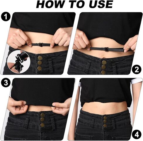 Crop Tuck Bands, Crop Adjustable Band Shirt Tuck Band Elastic Shirt Cropping Band Crop Top Band Tucking Belt for Women in Saudi Arabia