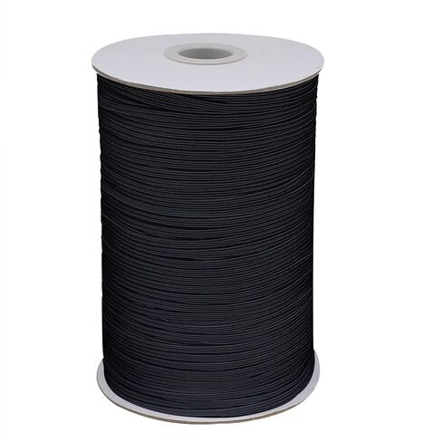 Crafts White Elastic Bands, 50m Length 1/8inch(3mm) Width Flat Elastic Band for Sewing Stretch Elastic Cord for DIY Projects,Sewing Waistband and Pants Waist. in Kuwait