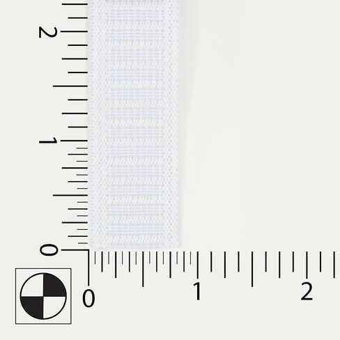 منسوج من Dritz غير ملفوف، 3/4 بوصة × 1 ياردة، أبيض مرن in Saudi Arabia