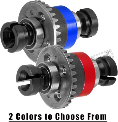 RC 30T 0.8Mod V2 Steel Metal Differential Assembled Differential Upgrades Part for 1/18 Granite,Typhon,Mojave Grom Mega 380 Rc Car.Main Gear & Differential Case Hops Up,ARA311177V2,Navy Blue(1PCS) in Saudi Arabia