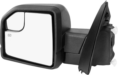 Left Driver Side Mirror Fits Ford F150 Side Mirror 2015 2016 2017 2018 2019 2020 Side View Mirror, w/Heated, Turn Signal Light, 6 pins #FO1320556 in Saudi Arabia