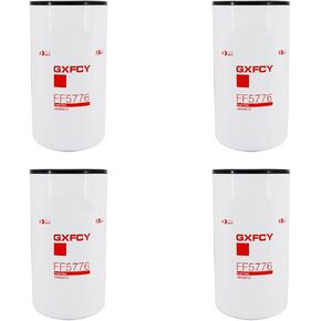 فلتر الوقود FF5776 متوافق مع المحركات ISX15 2010 ISX 15L و16L، 2010 ISX 11.9L QSX يستبدل FF5776 2864993 2893612 3685306 4331007 (مجموعة من 4) in Kuwait