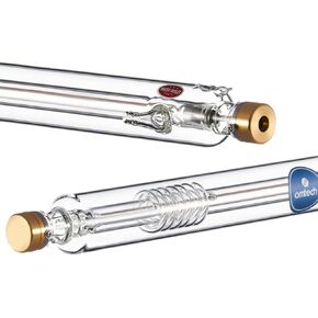 OMTech 40W CO2 Laser Tube for Laser Engraver & Cutter Machine, 720mm 50mm Dia Laser Cutter Tube with Metal Head 6000hr MTTF, Laser Cutting Engraving Machine Replacement Tube for Wood Acrylic Stone
