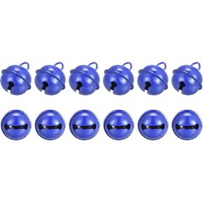 uxcell Jingle Bells, 22mm 12pcs Craft Bells for DIY Holiday Decoration, Musical Party, Home, Festival, Wedding, Black